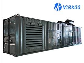 40HQ Container Generator Set Powered by MTU